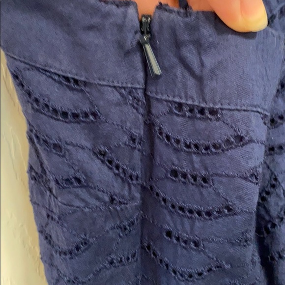 DONATED EUC EYELET DRESS - Picture 7 of 9